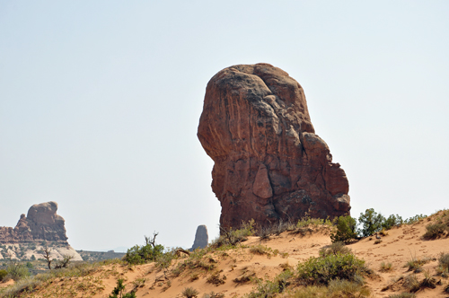 formation at  Arches National Park